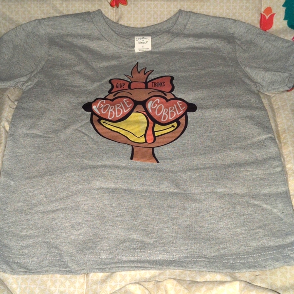 Brand New Thanksgiving girls shirt